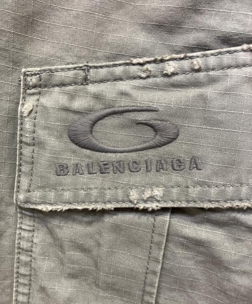 BALENCIAGA（バレンシアガ）BALENCIAGA (バレンシアガ) ハーフカーゴパンツ グレー サイズ:XSの古着・服飾アイテム