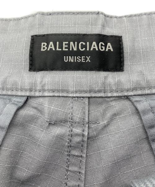 BALENCIAGA（バレンシアガ）BALENCIAGA (バレンシアガ) ハーフカーゴパンツ グレー サイズ:XSの古着・服飾アイテム