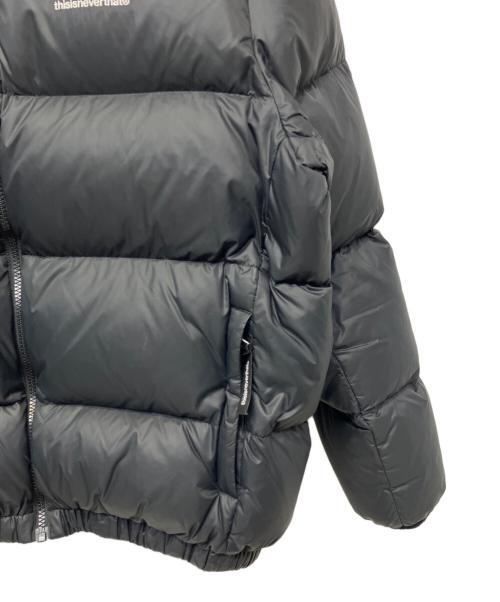 thisisneverthat（ディスイズネバーザット）thisisneverthat (ディスイズネバーザット) ダウンジャケット ブラック サイズ:Mの古着・服飾アイテム