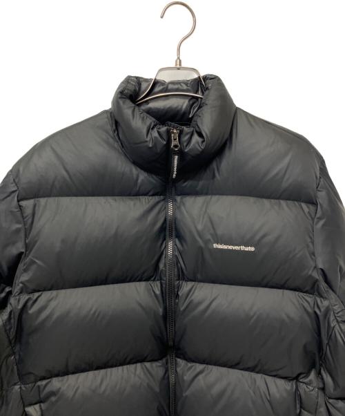 thisisneverthat（ディスイズネバーザット）thisisneverthat (ディスイズネバーザット) ダウンジャケット ブラック サイズ:Mの古着・服飾アイテム