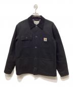 Carhartt WIPカーハート ワーク イン プログレス）の古着「ジャケット ミシガンコート ブラック」｜ブラック