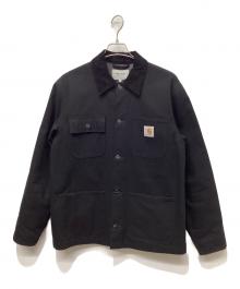 Carhartt WIP（カーハート ワーク イン プログレス）の古着「ジャケット ミシガンコート ブラック」｜ブラック