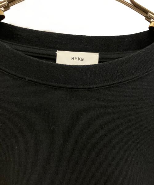HYKE（ハイク）HYKE (ハイク) 半袖ワンピース ブラック サイズ:Lの古着・服飾アイテム