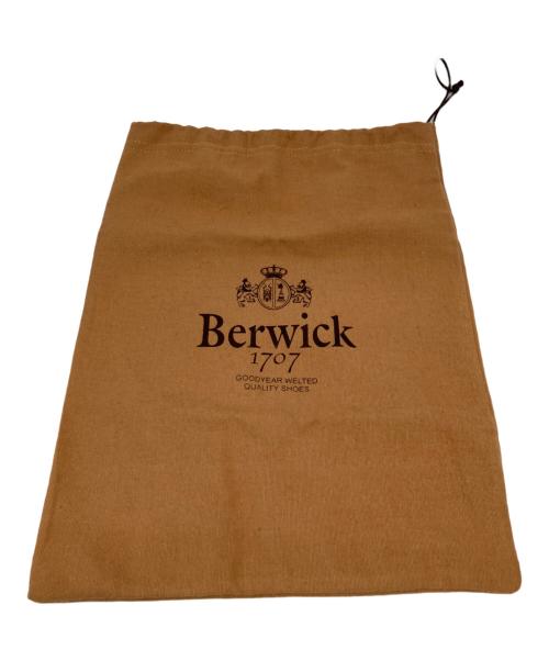berwick（バーウィック）berwick (バーウィック) ストレートチップシューズ ブラウン サイズ:UK6 (25.5相当）の古着・服飾アイテム