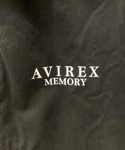 AVIREX（アヴィレックス）AVIREX (アヴィレックス) ガールズ アンド ロゴ ジャケット ブラック サイズ:Lの古着・服飾アイテム