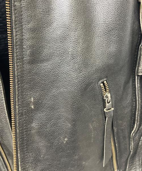 HARLEY-DAVIDSON（ハーレーダビッドソン）HARLEY-DAVIDSON (ハーレーダビッドソン) シングルライダースジャケット ブラック サイズ:Sの古着・服飾アイテム