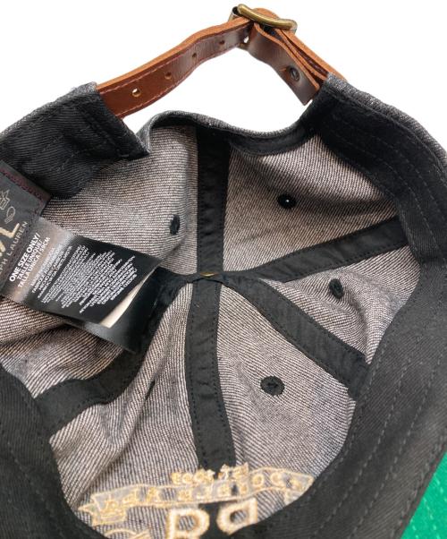 RALPH LAUREN（ラルフローレン）RALPH LAUREN (ラルフローレン) キャップ ブラックの古着・服飾アイテム