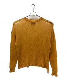 NUMBER (N)INE（ナンバーナイン）の古着「モヘアニット」｜マスタード