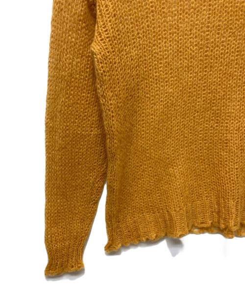 NUMBER (N)INE（ナンバーナイン）NUMBER (N)INE (ナンバーナイン) モヘアニット マスタード サイズ:4の古着・服飾アイテム