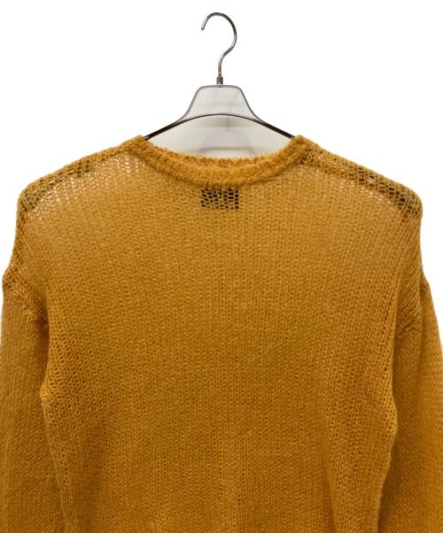 NUMBER (N)INE（ナンバーナイン）NUMBER (N)INE (ナンバーナイン) モヘアニット マスタード サイズ:4の古着・服飾アイテム