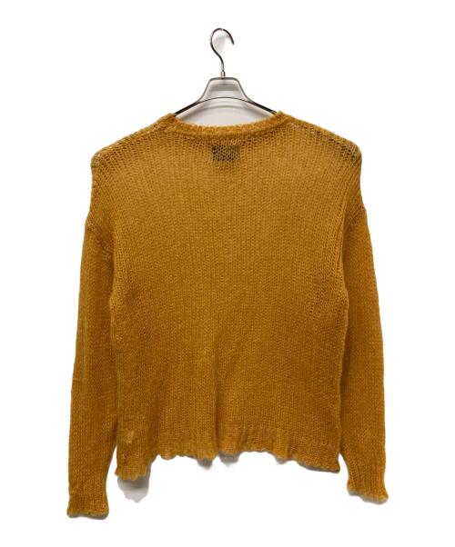 NUMBER (N)INE（ナンバーナイン）NUMBER (N)INE (ナンバーナイン) モヘアニット マスタード サイズ:4の古着・服飾アイテム