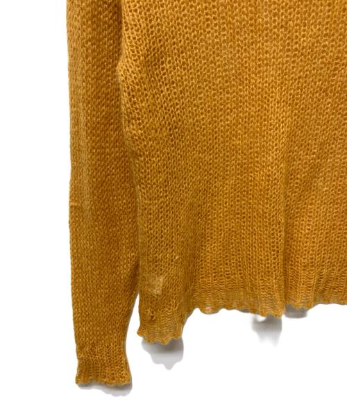 NUMBER (N)INE（ナンバーナイン）NUMBER (N)INE (ナンバーナイン) モヘアニット マスタード サイズ:4の古着・服飾アイテム