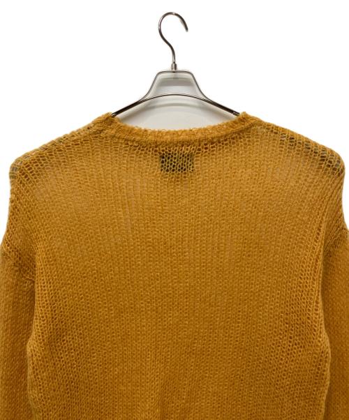 NUMBER (N)INE（ナンバーナイン）NUMBER (N)INE (ナンバーナイン) モヘアニット マスタード サイズ:4の古着・服飾アイテム