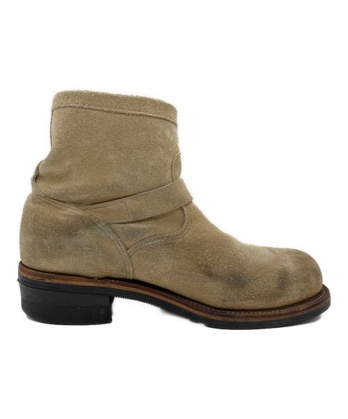 CHIPPEWA（チペワ）CHIPPEWA (チペワ) ショートエンジニアブーツ ベージュ サイズ:28cmの古着・服飾アイテム