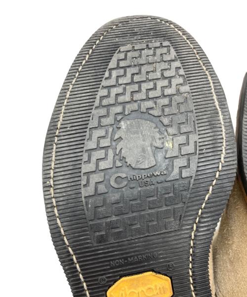 CHIPPEWA（チペワ）CHIPPEWA (チペワ) ショートエンジニアブーツ ベージュ サイズ:28cmの古着・服飾アイテム