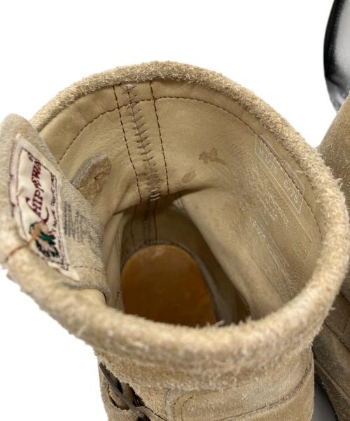 CHIPPEWA（チペワ）CHIPPEWA (チペワ) ショートエンジニアブーツ ベージュ サイズ:28cmの古着・服飾アイテム