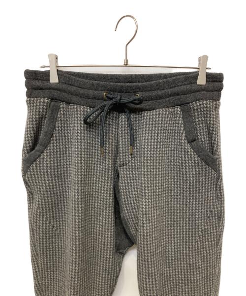 1piu1uguale3（ウノピュウノウグァーレトレ）1piu1uguale3 (ウノピュウノウグァーレトレ) イージーパンツ グレー サイズ:Ⅳの古着・服飾アイテム