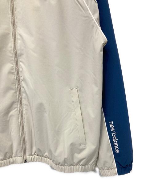NEW BALANCE（ニューバランス）NEW BALANCE (ニューバランス) ナイロンジャケット ベージュ サイズ:Mの古着・服飾アイテム