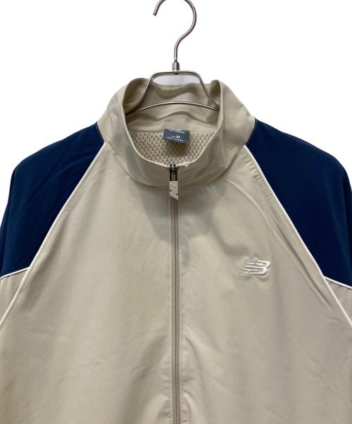 NEW BALANCE（ニューバランス）NEW BALANCE (ニューバランス) ナイロンジャケット ベージュ サイズ:Mの古着・服飾アイテム