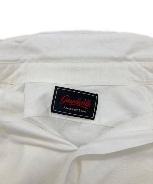 GANGSTERVILLE（ギャングスタービル）GANGSTERVILLE (ギャングスタービル) 長袖シャツ ホワイト サイズ:Lの古着・服飾アイテム