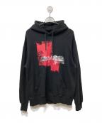 s'yteサイト）の古着「"THE LAST SUPPER" COLLAGE GRAPHIC HOODIE」｜ブラック