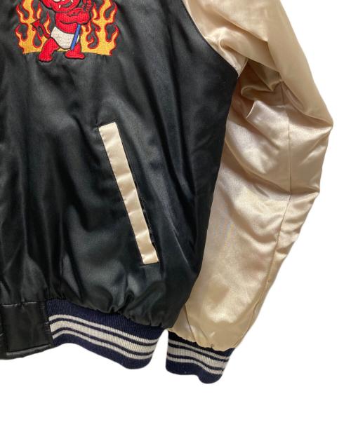 JUNGLE STORM（ジャングルストーム）JUNGLE STORM (ジャングルストーム) スカジャン ブラック サイズ: Freeの古着・服飾アイテム
