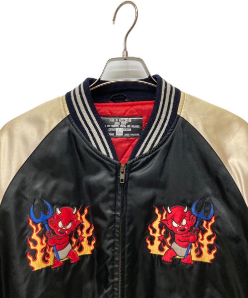 JUNGLE STORM（ジャングルストーム）JUNGLE STORM (ジャングルストーム) スカジャン ブラック サイズ: Freeの古着・服飾アイテム