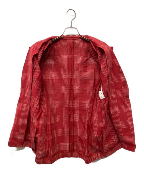 Christian Dior（クリスチャン ディオール）Christian Dior (クリスチャン ディオール) テーラードジャケット レッド サイズ:9の古着・服飾アイテム