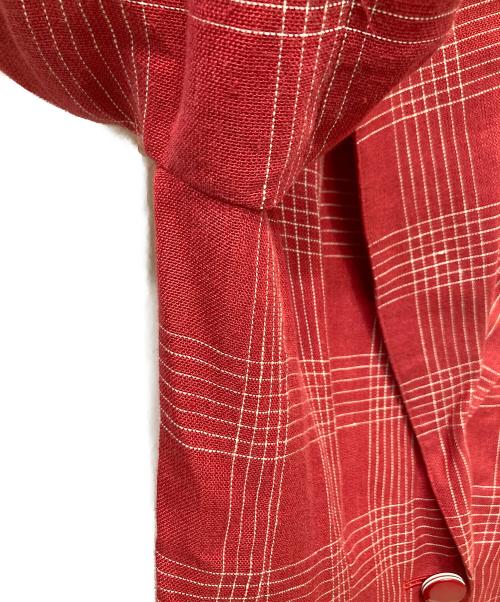 Christian Dior（クリスチャン ディオール）Christian Dior (クリスチャン ディオール) テーラードジャケット レッド サイズ:9の古着・服飾アイテム