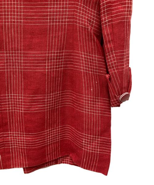 Christian Dior（クリスチャン ディオール）Christian Dior (クリスチャン ディオール) テーラードジャケット レッド サイズ:9の古着・服飾アイテム