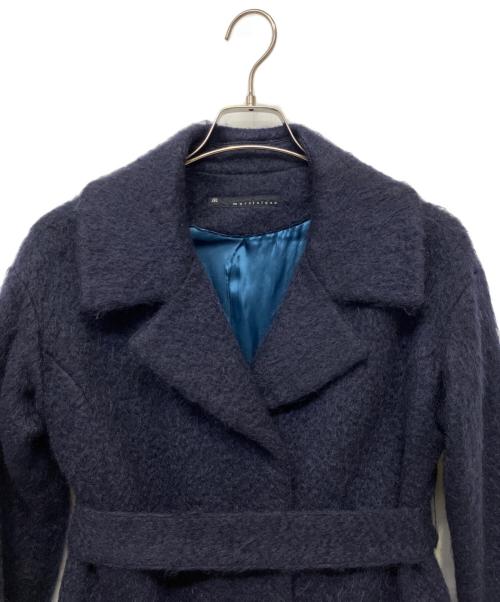 martinique（マルティニーク）martinique (マルティニーク) モヘアシャギーコート ネイビー サイズ:Freeの古着・服飾アイテム