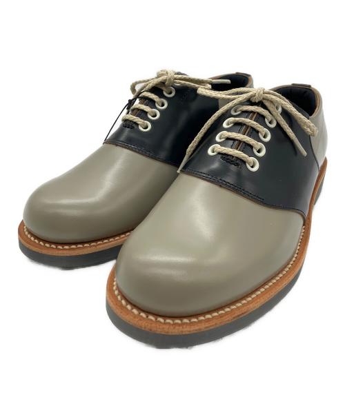 REGAL（リーガル）REGAL (リーガル) サドルシューズ グレー×ブラック サイズ:24cmの古着・服飾アイテム