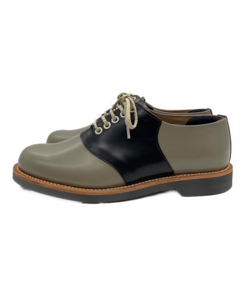 REGAL（リーガル）REGAL (リーガル) サドルシューズ グレー×ブラック サイズ:24cmの古着・服飾アイテム