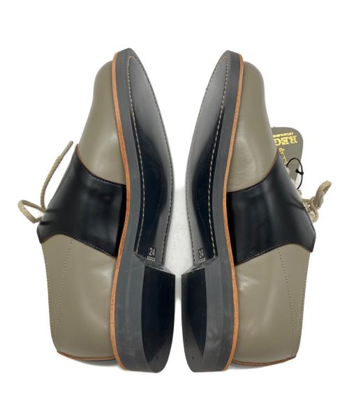 REGAL（リーガル）REGAL (リーガル) サドルシューズ グレー×ブラック サイズ:24cmの古着・服飾アイテム