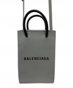 BALENCIAGAバレンシアガ）の古着「ショルダーバッグ」｜グレー×ブラック