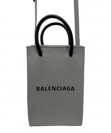 BALENCIAGA（バレンシアガ）の古着「ショルダーバッグ」｜グレー×ブラック