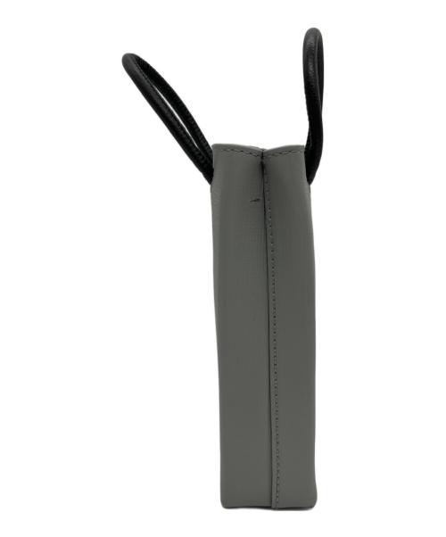 BALENCIAGA（バレンシアガ）BALENCIAGA (バレンシアガ) ショルダーバッグ グレー×ブラックの古着・服飾アイテム