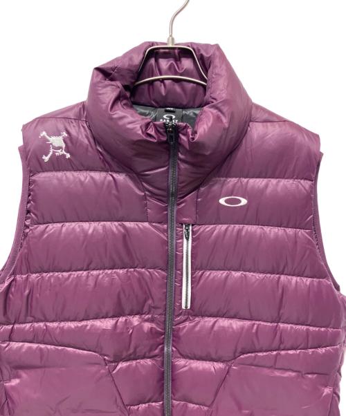 OAKLEY（オークリー）OAKLEY (オークリー) ダウンベスト パープル サイズ:XL 未使用品の古着・服飾アイテム