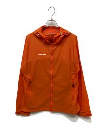 MAMMUT（マムート）の古着「Glider WB Hooded Jacket」｜オレンジ
