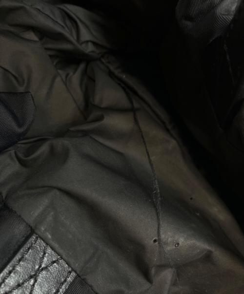 Maison Margiela（メゾンマルジェラ）Maison Margiela (メゾンマルジェラ) ドローストリングバックパック ブラックの古着・服飾アイテム