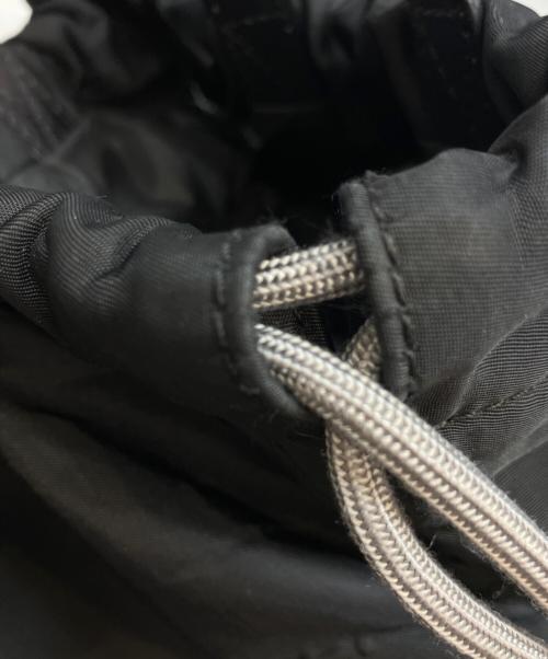 Maison Margiela（メゾンマルジェラ）Maison Margiela (メゾンマルジェラ) ドローストリングバックパック ブラックの古着・服飾アイテム