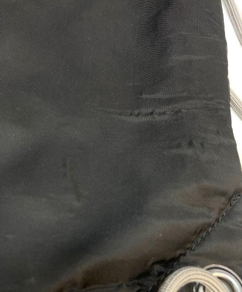 Maison Margiela（メゾンマルジェラ）Maison Margiela (メゾンマルジェラ) ドローストリングバックパック ブラックの古着・服飾アイテム