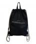 Maison Margiela（メゾンマルジェラ）の古着「ドローストリングバックパック」｜ブラック