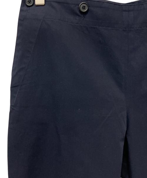 Maison Margiela（メゾンマルジェラ）Maison Margiela (メゾンマルジェラ) コンパクトコットン ワイドパンツ ネイビー サイズ:Lの古着・服飾アイテム