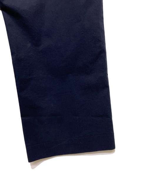 Maison Margiela（メゾンマルジェラ）Maison Margiela (メゾンマルジェラ) コンパクトコットン ワイドパンツ ネイビー サイズ:Lの古着・服飾アイテム