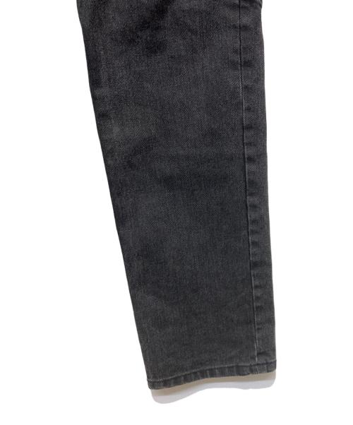 JOHN LAWRENCE SULLIVAN（ジョン ローレンス サリバン）JOHN LAWRENCE SULLIVAN (ジョン ローレンス サリバン) KNEE BUTTON JEANS ブラック サイズ:44の古着・服飾アイテム