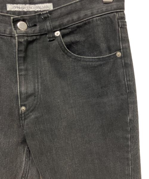 JOHN LAWRENCE SULLIVAN（ジョン ローレンス サリバン）JOHN LAWRENCE SULLIVAN (ジョン ローレンス サリバン) KNEE BUTTON JEANS ブラック サイズ:44の古着・服飾アイテム