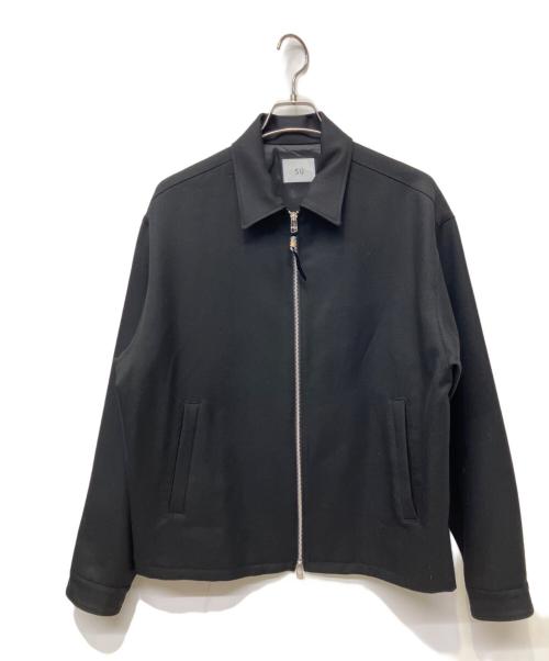 SU（ス）SU (ス) WOOL ZIP JACKET ブラック サイズ:46の古着・服飾アイテム