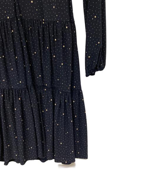 LAUREN RALPH LAUREN（ローレンラルフローレン）LAUREN RALPH LAUREN (ローレンラルフローレン) 長袖ワンピース ネイビー サイズ:Free 未使用品の古着・服飾アイテム