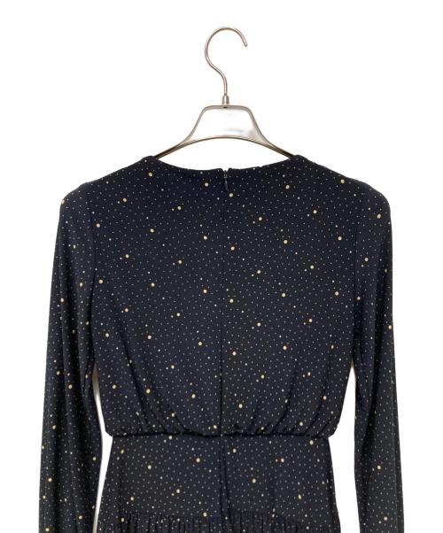 LAUREN RALPH LAUREN（ローレンラルフローレン）LAUREN RALPH LAUREN (ローレンラルフローレン) 長袖ワンピース ネイビー サイズ:Free 未使用品の古着・服飾アイテム